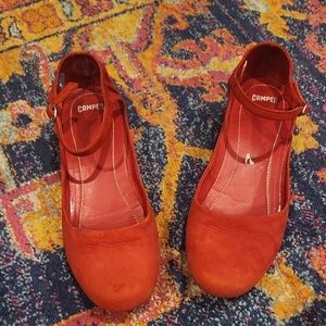 Camper Women's Red Shoes